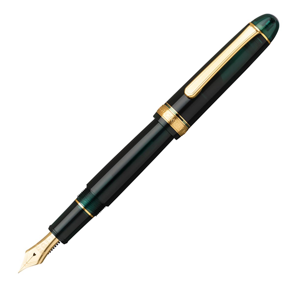 Platinum 3776 Century Laurel Green fountain pen