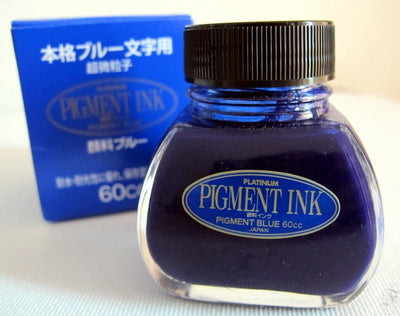 Platinum pigment ink blue 60ml - Fontoplumo