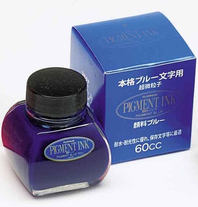 Platinum pigment ink blue 60ml - Fontoplumo