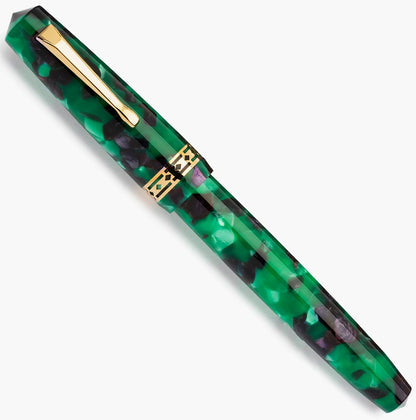 Radius Settimo Minerale gold fountain pen - Fontoplumo