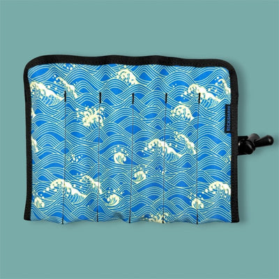 Rickshaw 6 pen hand roll Blue Waves - Fontoplumo