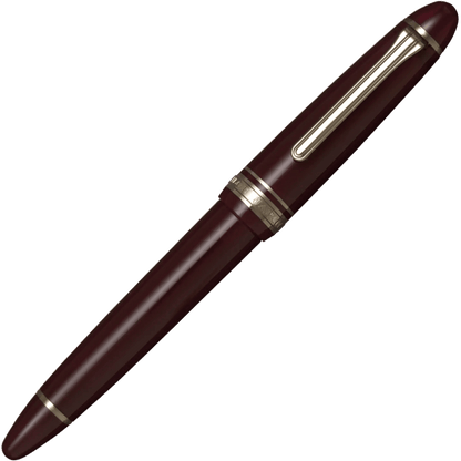 Sailor 1911 Casual L Basis muted red gold trim fountain pen - Fontoplumo