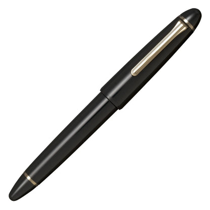 Sailor 1911 Casual L muted black gold trim fountain pen - Fontoplumo