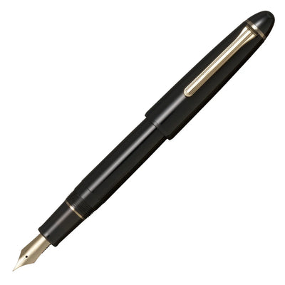 Sailor 1911 Casual L muted black gold trim fountain pen - Fontoplumo
