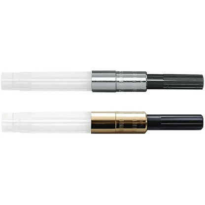 Sailor converter for fountain pen in silver or gold trim - Fontoplumo