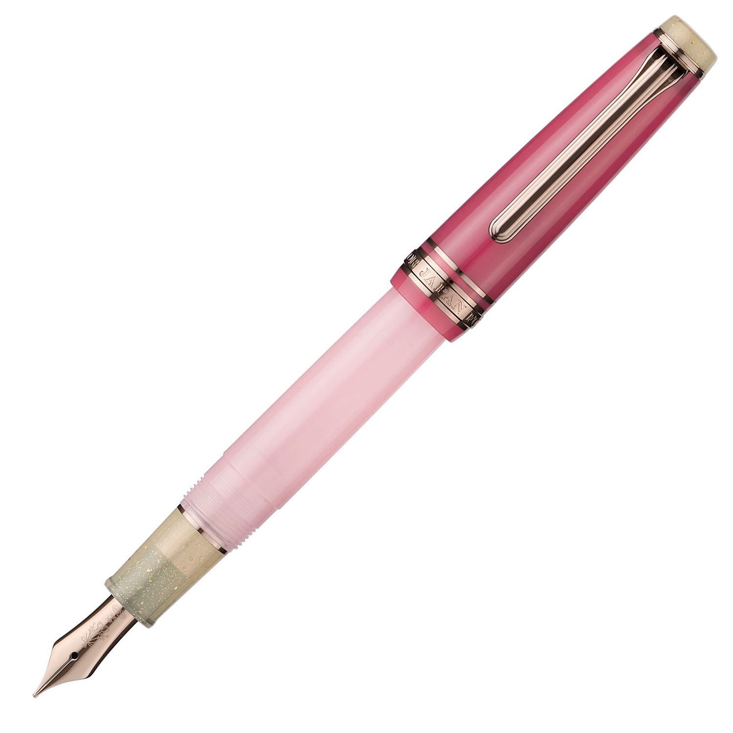 Sailor Dried Flower Pink Rose Pro Gear Slim fountain pen - Fontoplumo