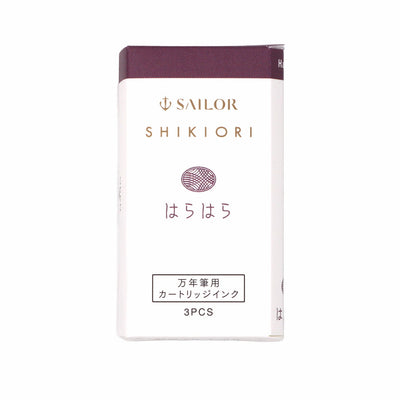 Sailor ink cartridges Shikiori cartridges (3 pcs) - Fontoplumo