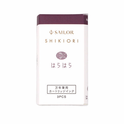 Sailor ink cartridges Shikiori cartridges (3 pcs) - Fontoplumo