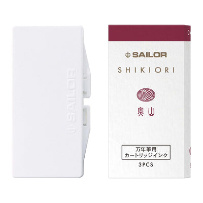 Sailor ink cartridges Shikiori cartridges (3 pcs) - Fontoplumo