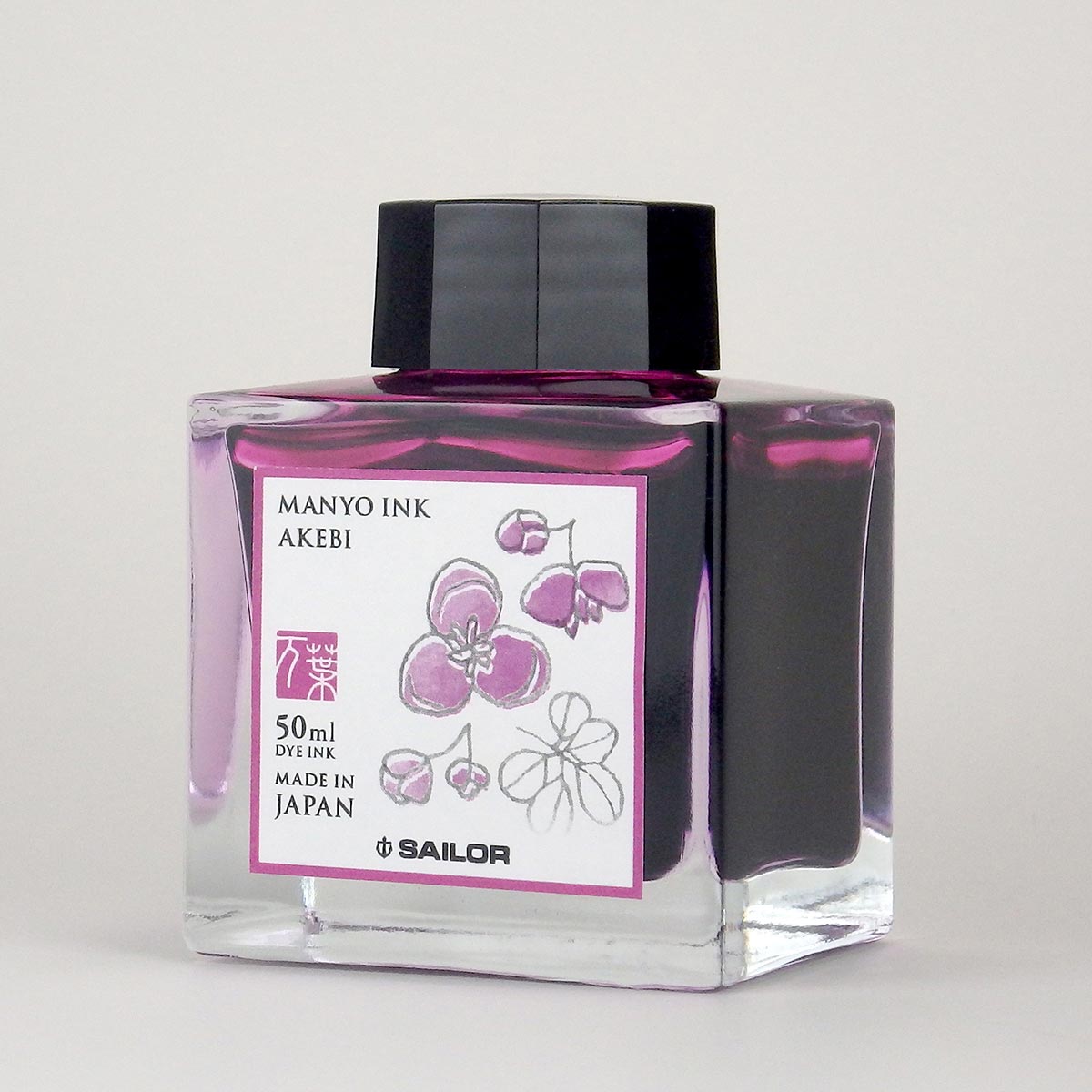 Sailor Manyo Akebi ink 50ml - Fontoplumo