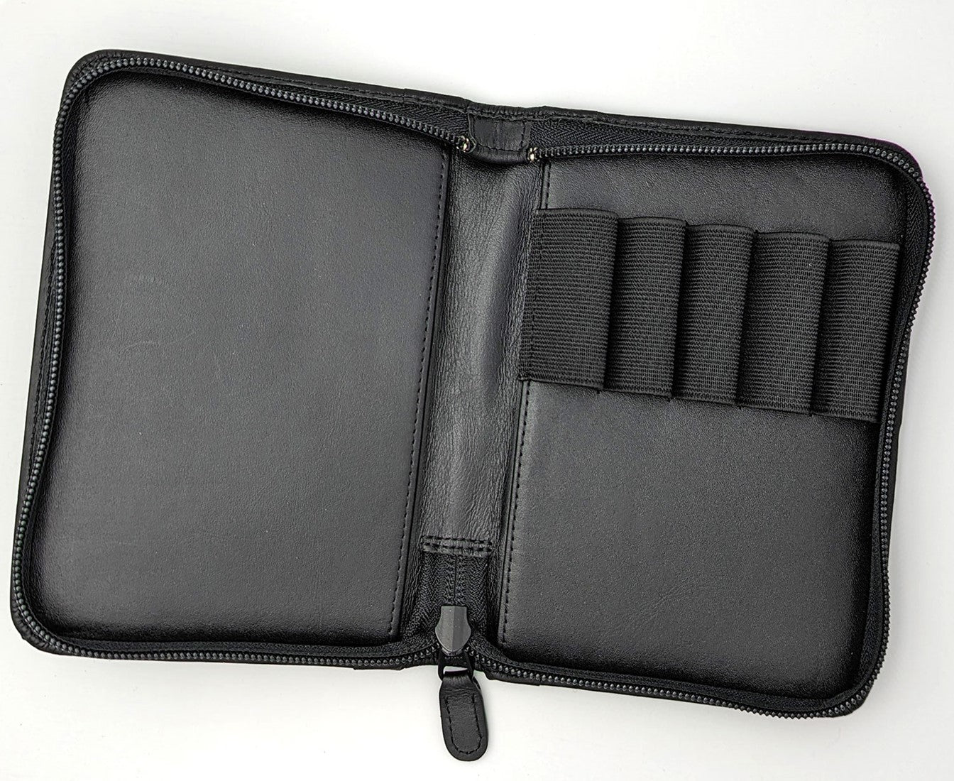 Sailor pencase for 5 pens black leather - Fontoplumo