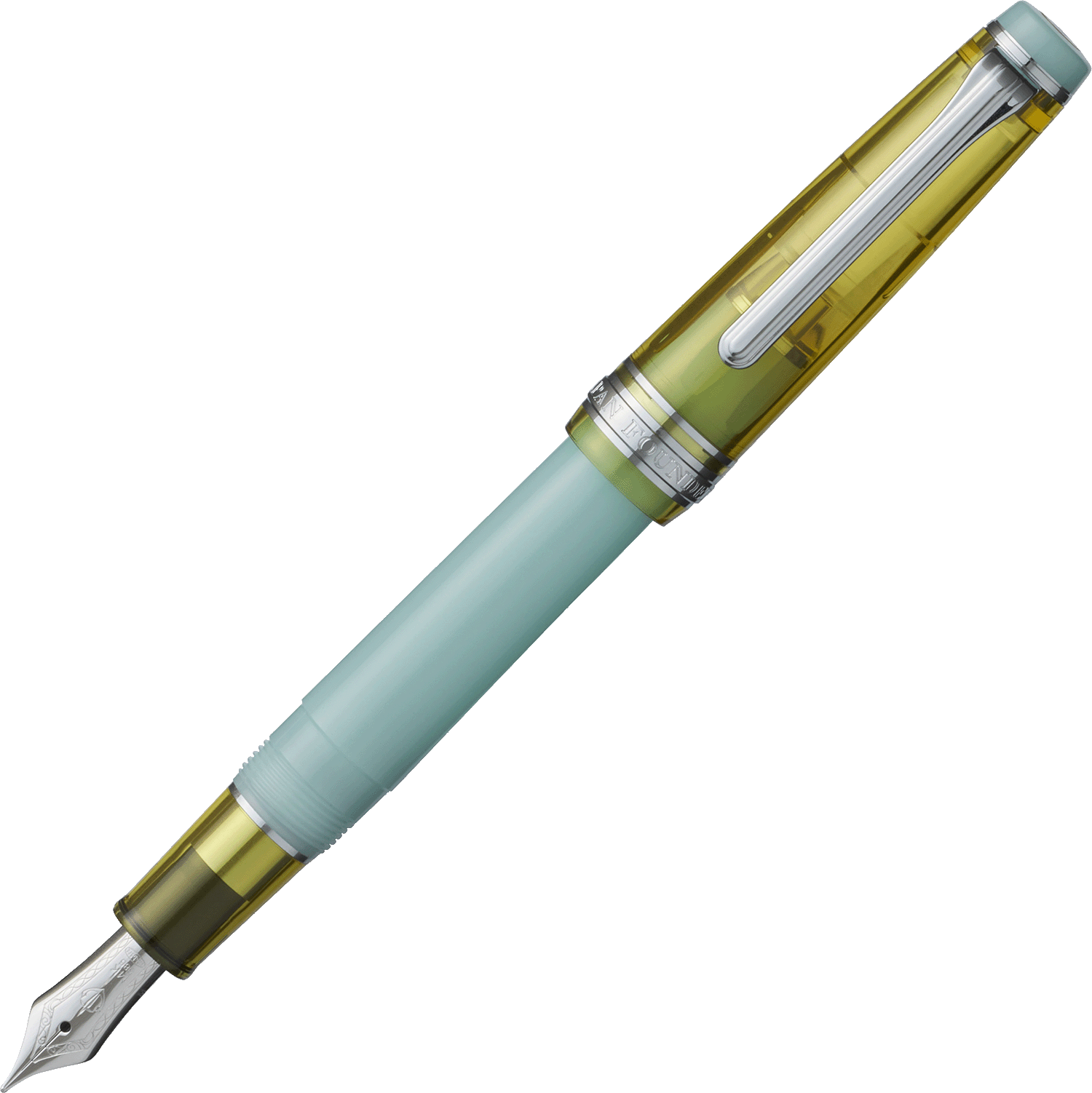 Sailor Pro Gear Slim Manyo 3 Bamboo Shoot fountain pen - Fontoplumo