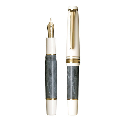 Sailor Pro Gear Slim Mini Rencontre Gris Fer fountain pen - Fontoplumo