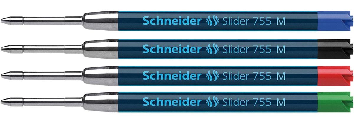 Schneider Slider 755 ballpoint refill M - Fontoplumo