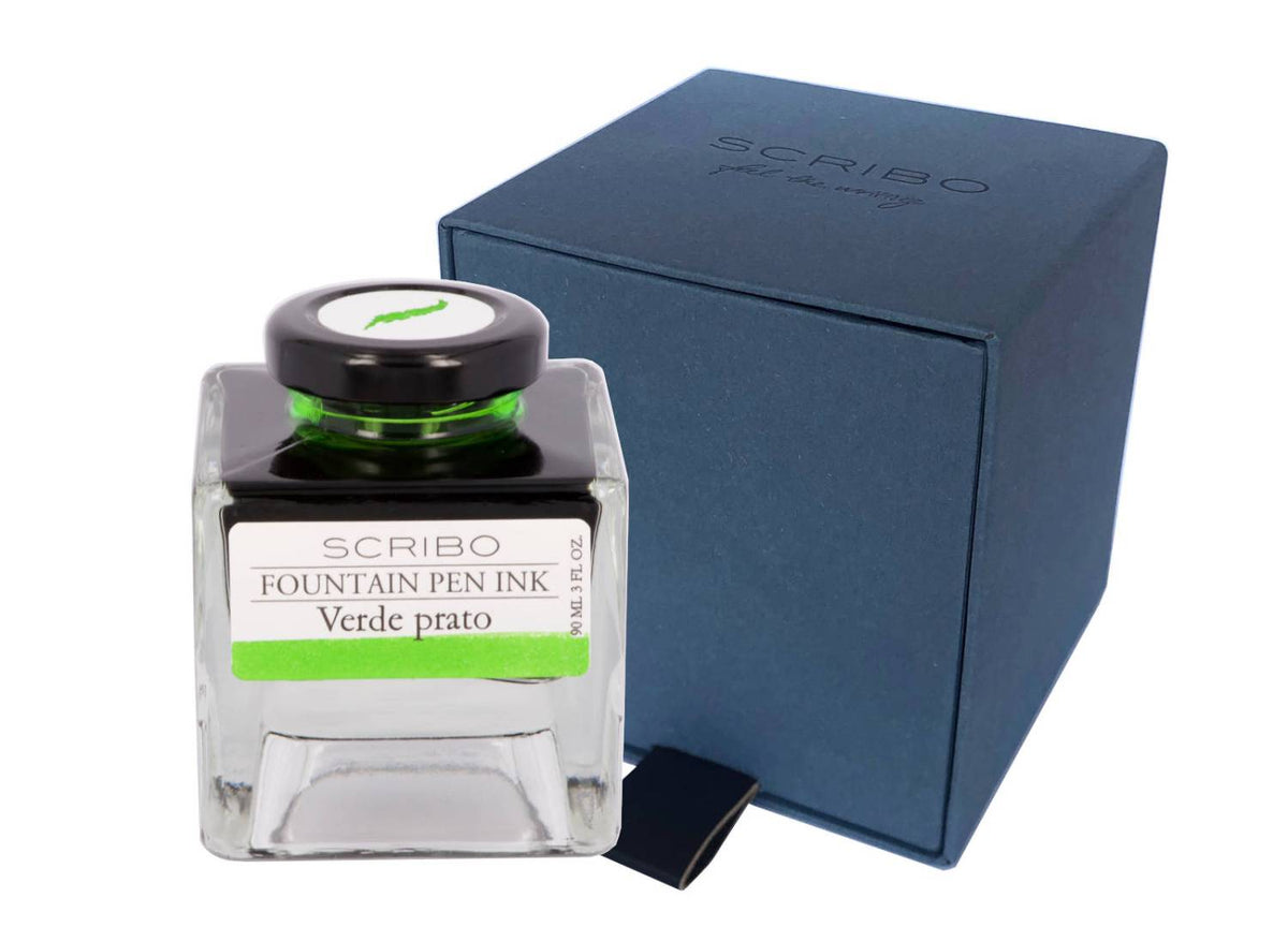 Scribo Verde Prato, ink 90ml - Fontoplumo
