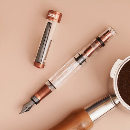 TWSBI Diamond 580 AL R Affogato with Onyx fountain pen - Fontoplumo