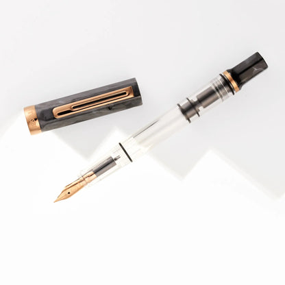 TWSBI Eco Black Marble with Bronze fountain pen - Fontoplumo