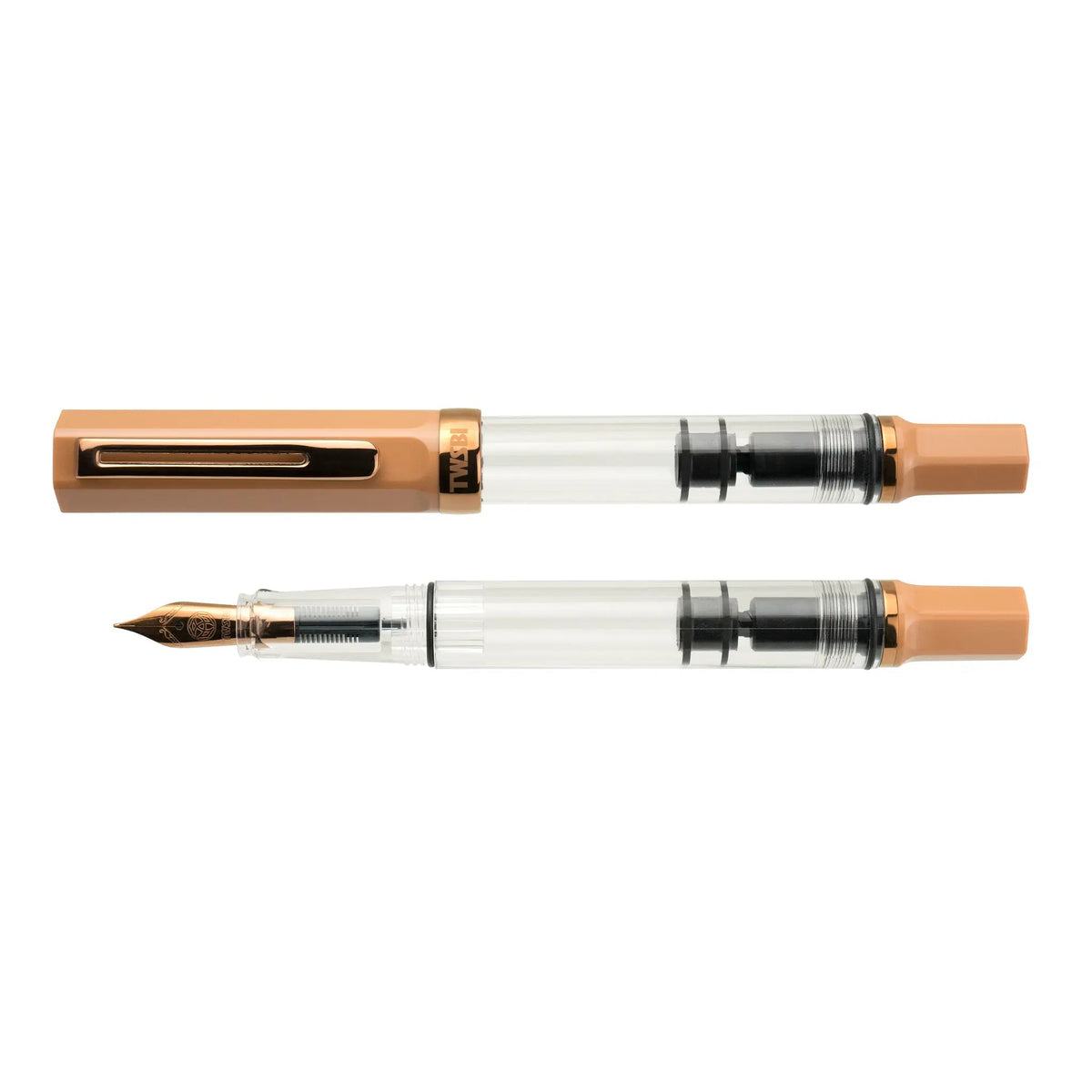 TWSBI Eco Caffe and bronze fountain pen - Fontoplumo