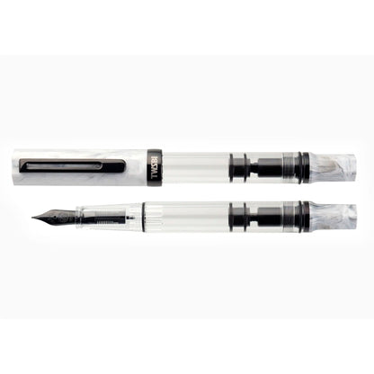 TWSBI Eco Carrara and onyx fountain pen - Fontoplumo