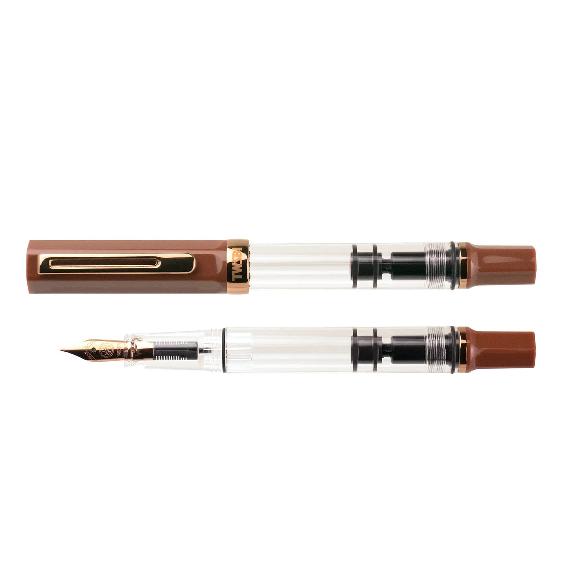 TWSBI Eco Espresso and bronze fountain pen - Fontoplumo
