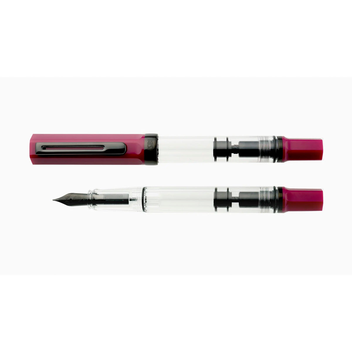 TWSBI Eco Plum with Onyx fountain pen - Fontoplumo