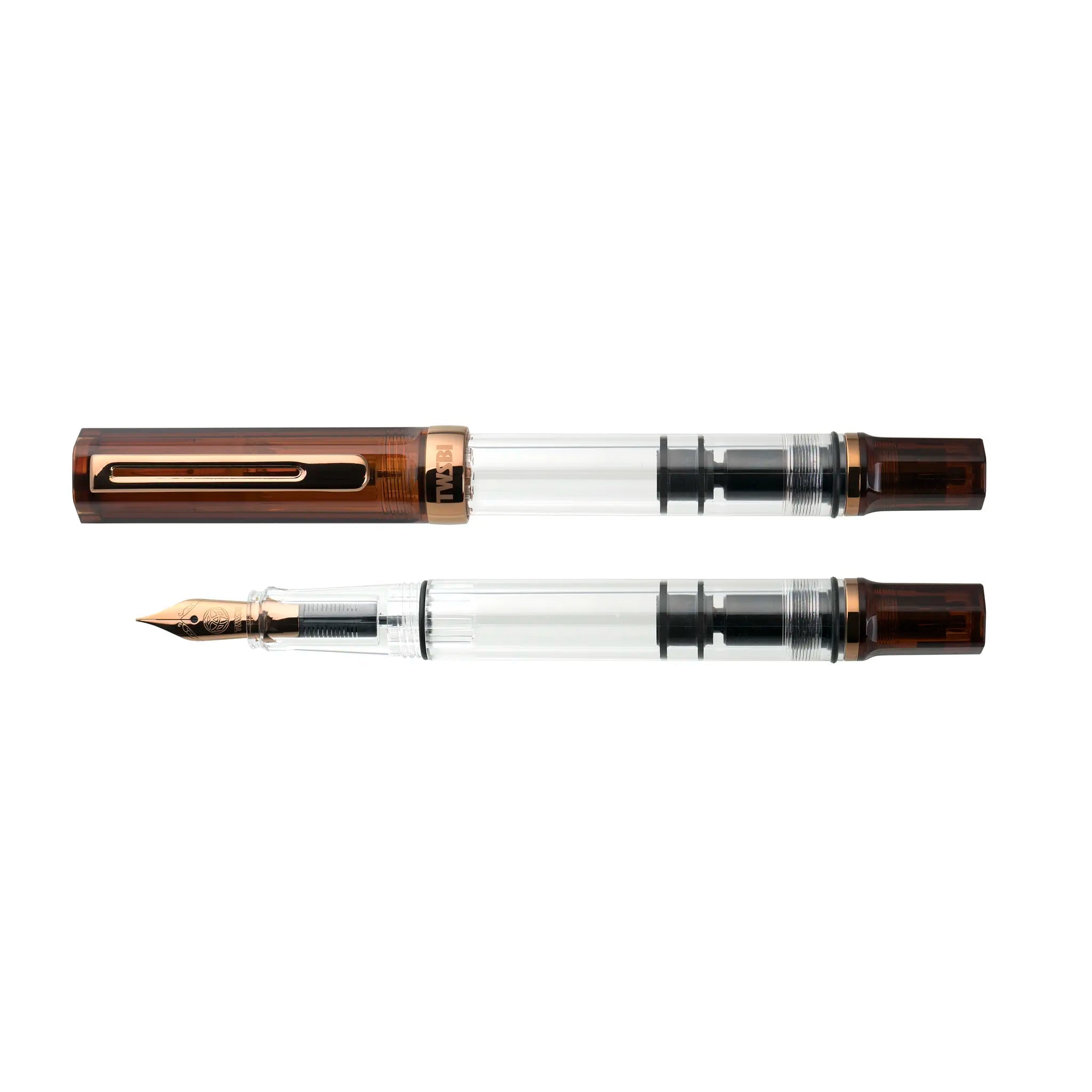 TWSBI Eco Rootbeer with Bronze fountain pen - Fontoplumo