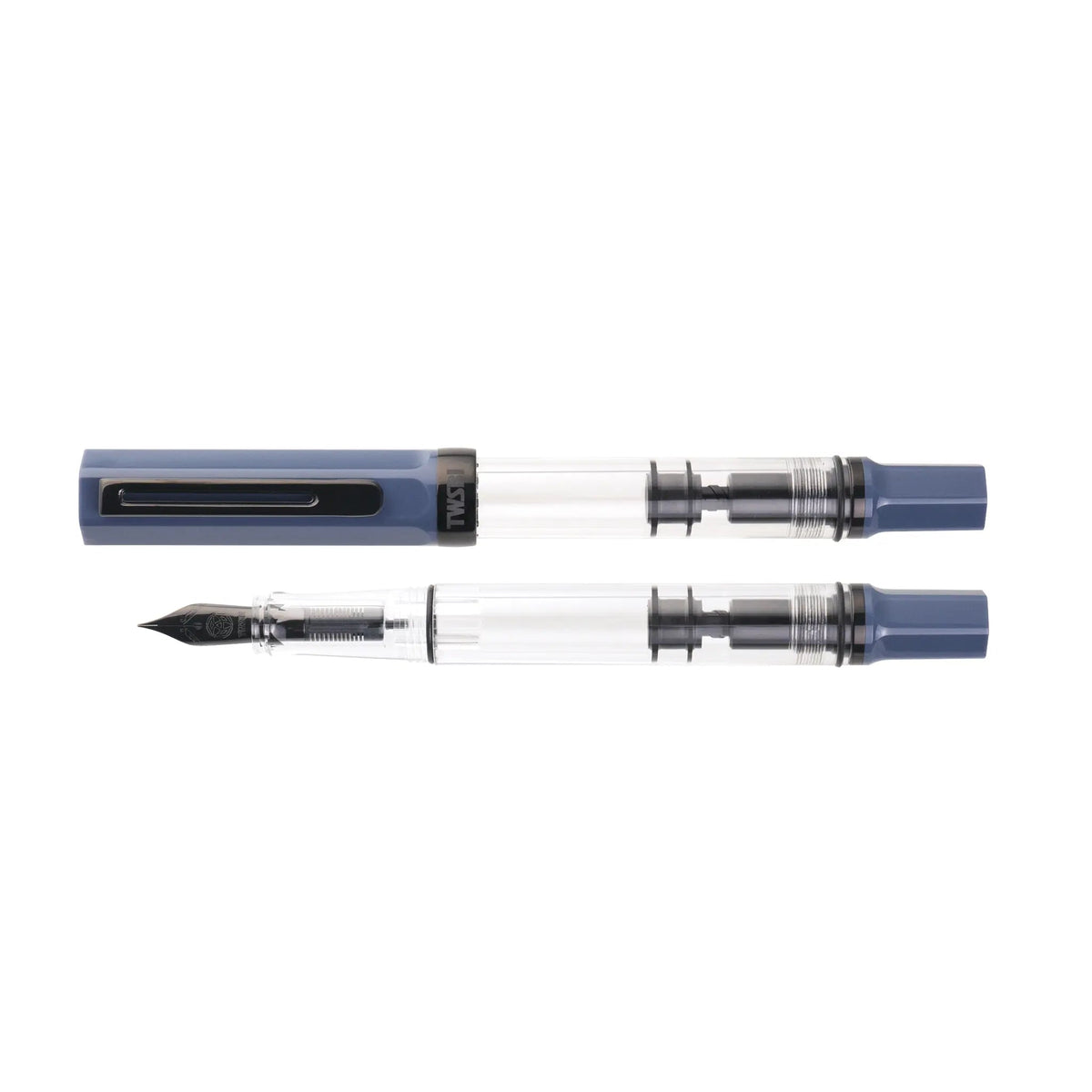 TWSBI Eco Slate Blue with Onyx fountain pen - Fontoplumo