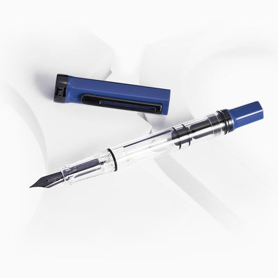 TWSBI Eco Slate Blue with Onyx fountain pen - Fontoplumo