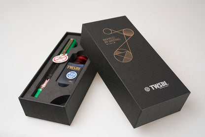 TWSBI Eco T Royal jade fountain pen gift set - Fontoplumo