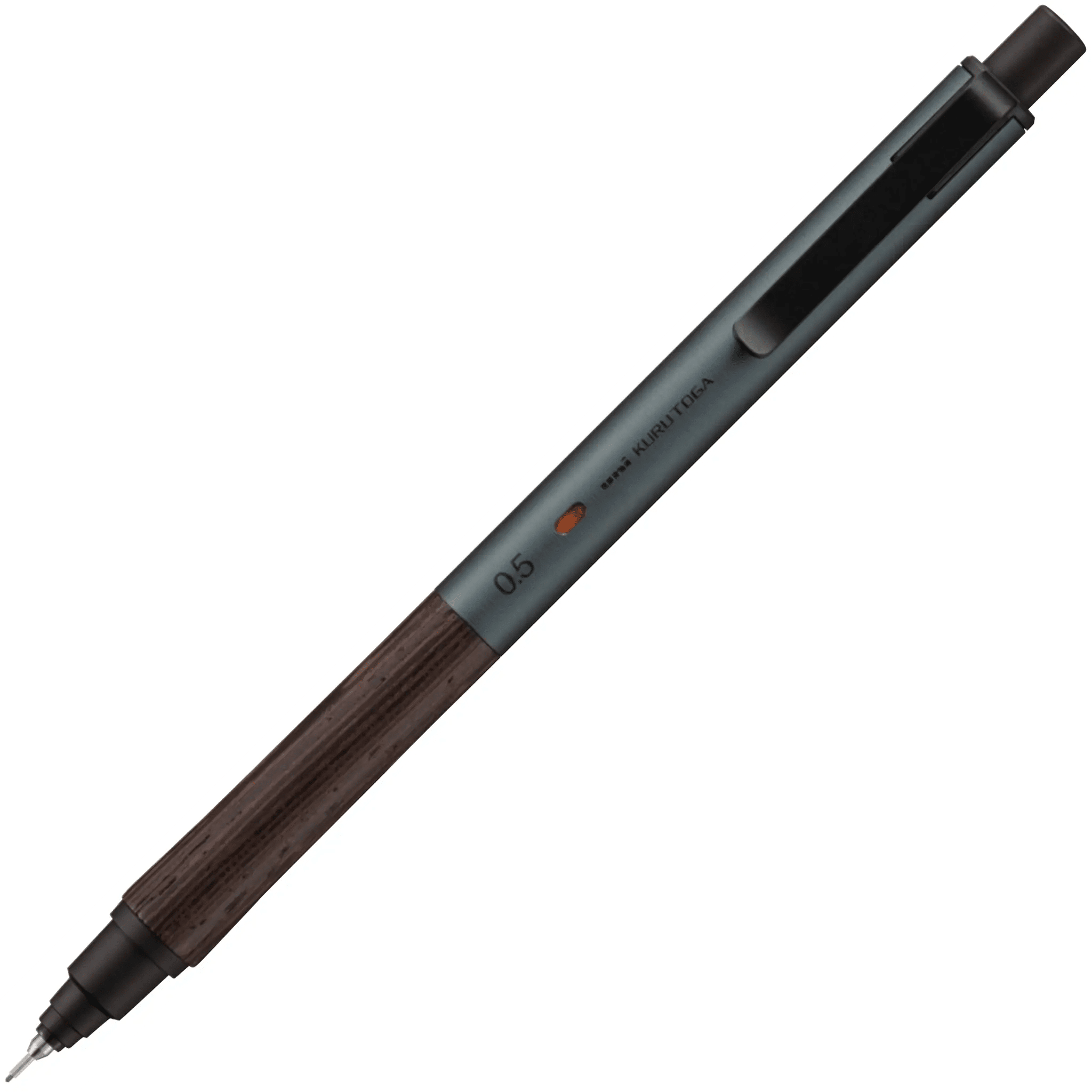 Uni Kuru Toga Wood mechanical pencil 0.5mm - Fontoplumo