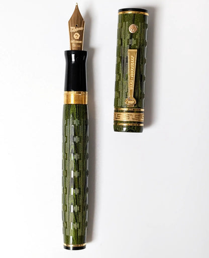 Wahl Eversharp Decoband ebonite fountain pen - Fontoplumo