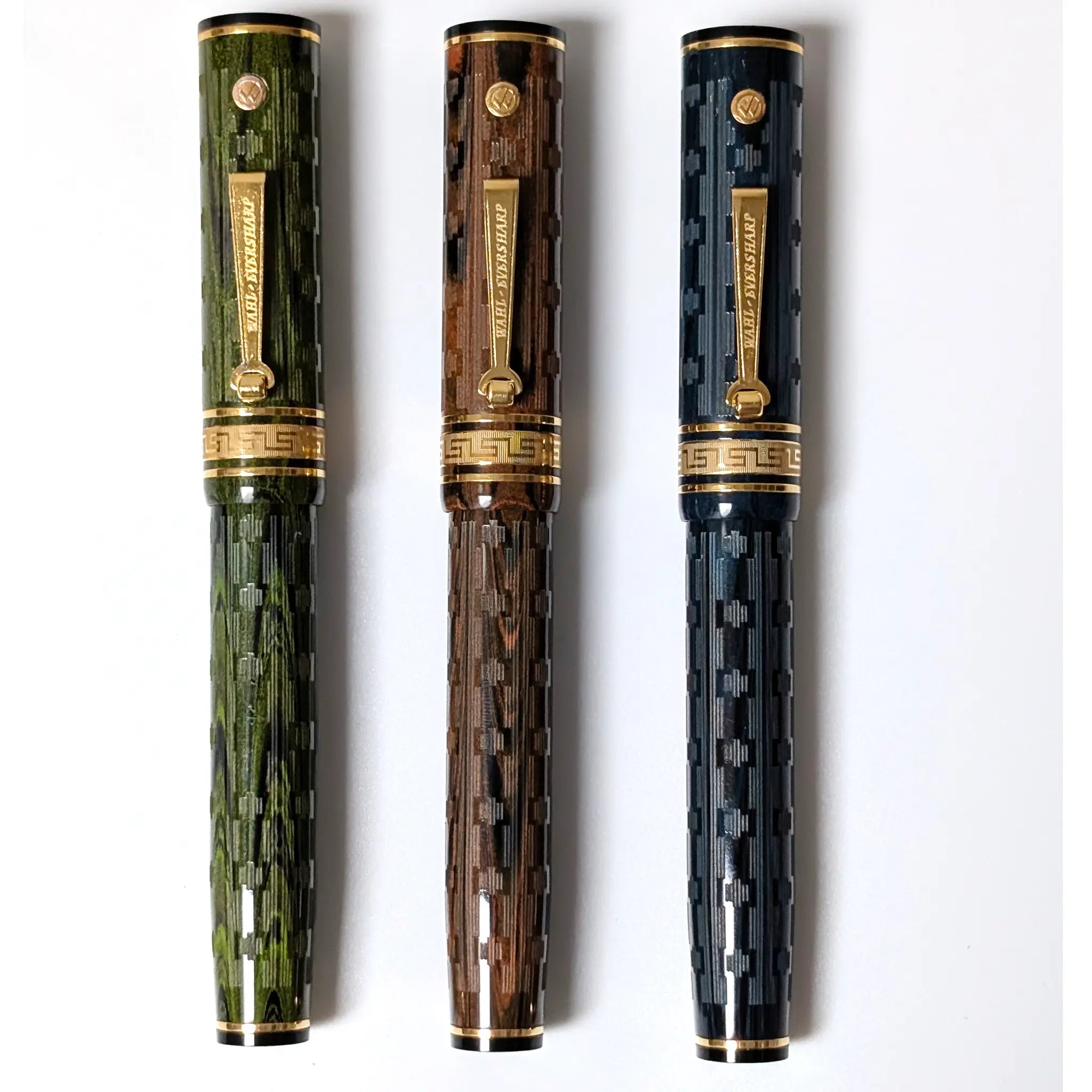 Wahl Eversharp Decoband ebonite fountain pen - Fontoplumo