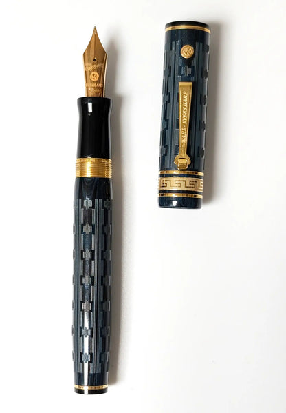 Wahl Eversharp Decoband ebonite fountain pen - Fontoplumo
