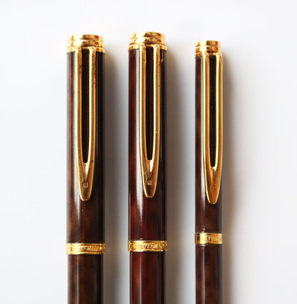 Waterman Gentleman brown and gold SET - Fontoplumo