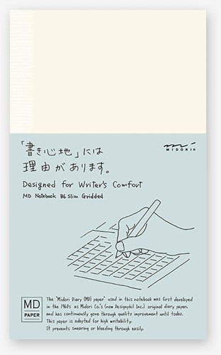 Midori B6 Notebook Slim grid