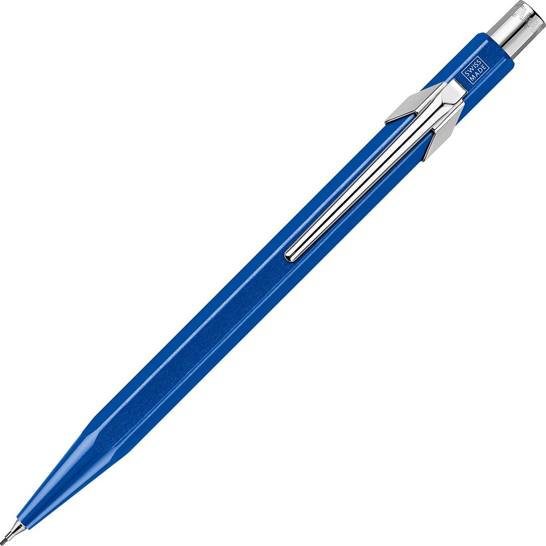 Caran d'Ache 844 Classic mechanical pencil Blue Metal X with 0,7mm lead