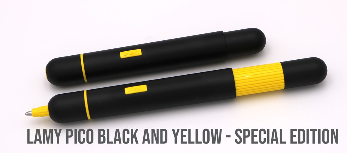 Lamy Pico Special Edition Black and Yellow