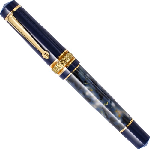 Maiora Alpha Amalfi K with gold trim fountain pen