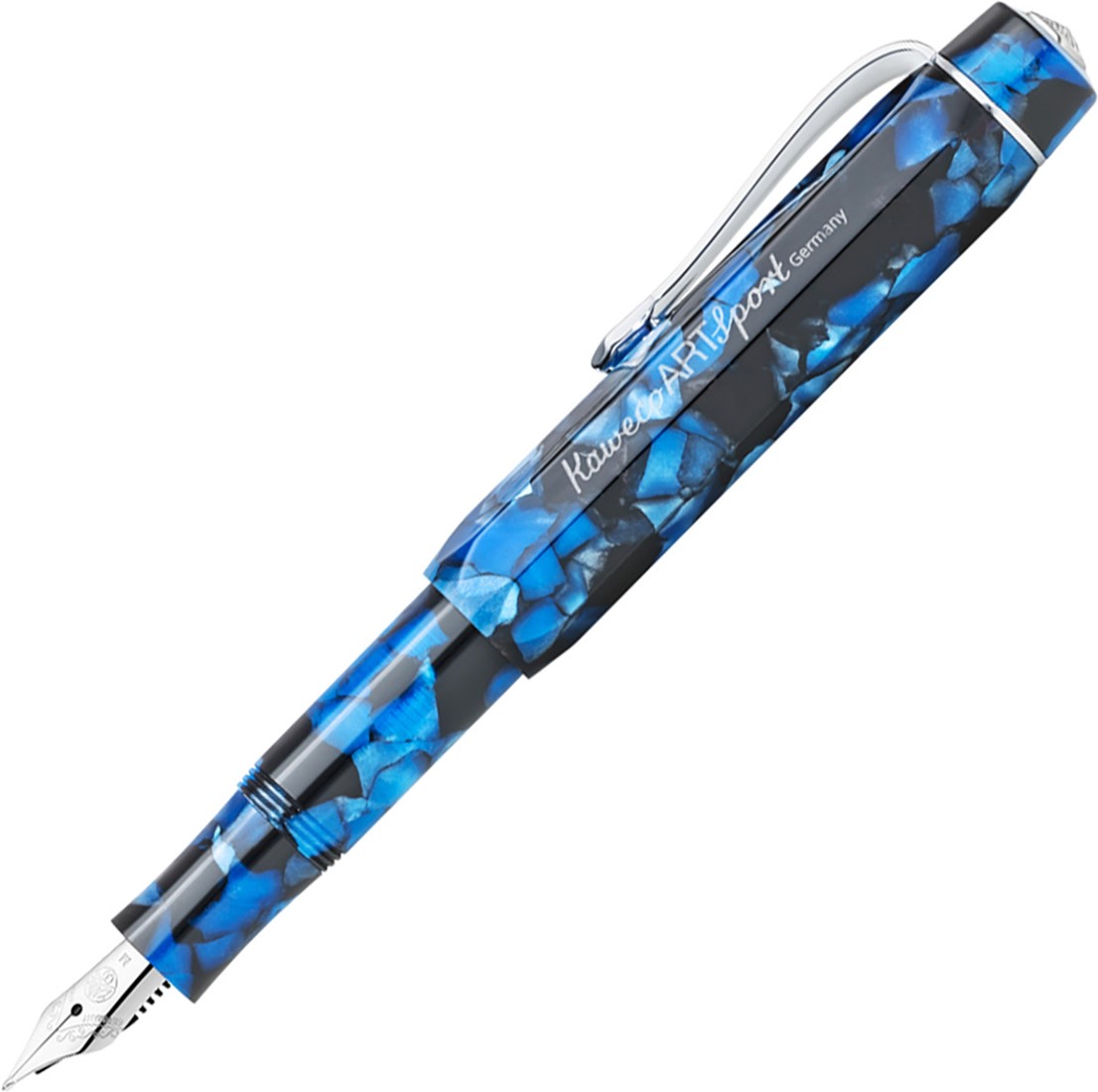 Kaweco ART Sport Pebble Blue fountain pen - Fontoplumo