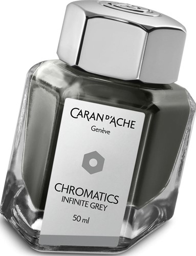 Caran d'Ache Chromatics ink Infinite Grey 50ml