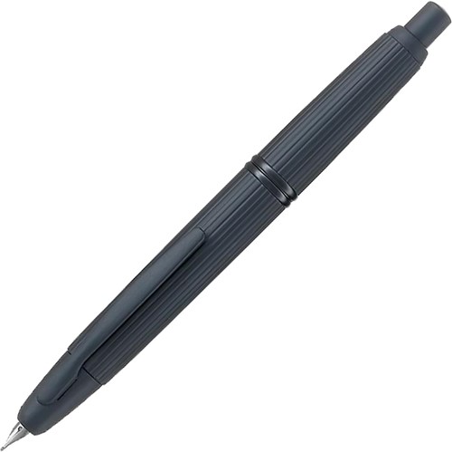 Pilot Capless Stripe matte black fountain pen