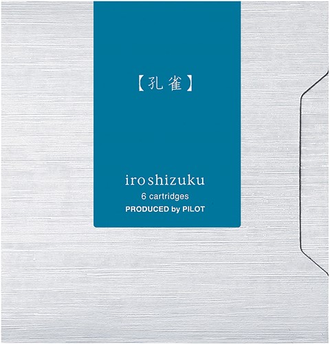 Pilot ink cartridges Iroshizuku Ku-Jaku (6 pcs)