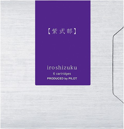 Pilot ink cartridges Iroshizuku Murasaki Shikibu (6 pcs)