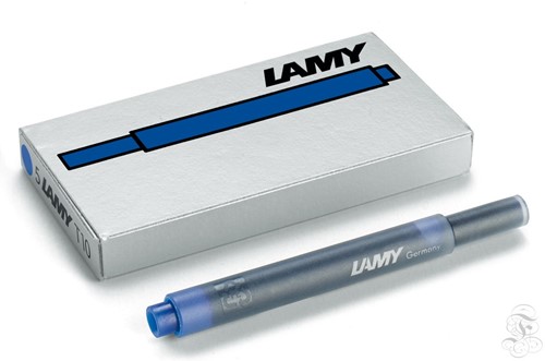 Lamy ink cartridges blue 5 pieces T10