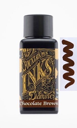 Diamine Chocolate Brown ink 30ml