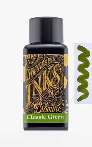 Diamine Classic Green ink 30ml