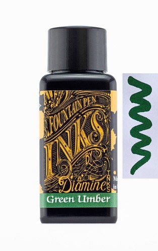 Diamine Green Umber ink 30ml