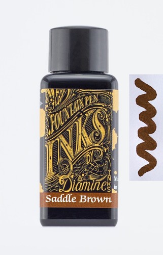 Diamine Saddle Brown ink 30ml