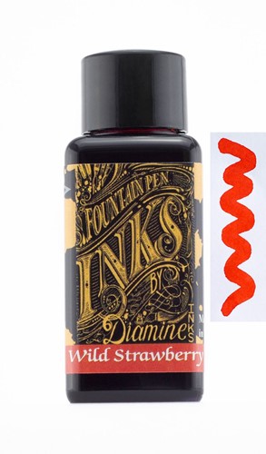Diamine Wild Strawberry ink 30ml