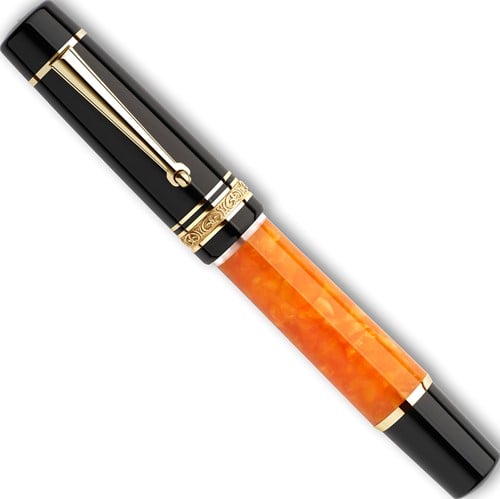 Delta Dolce Vita mid size KP gold fountain pen